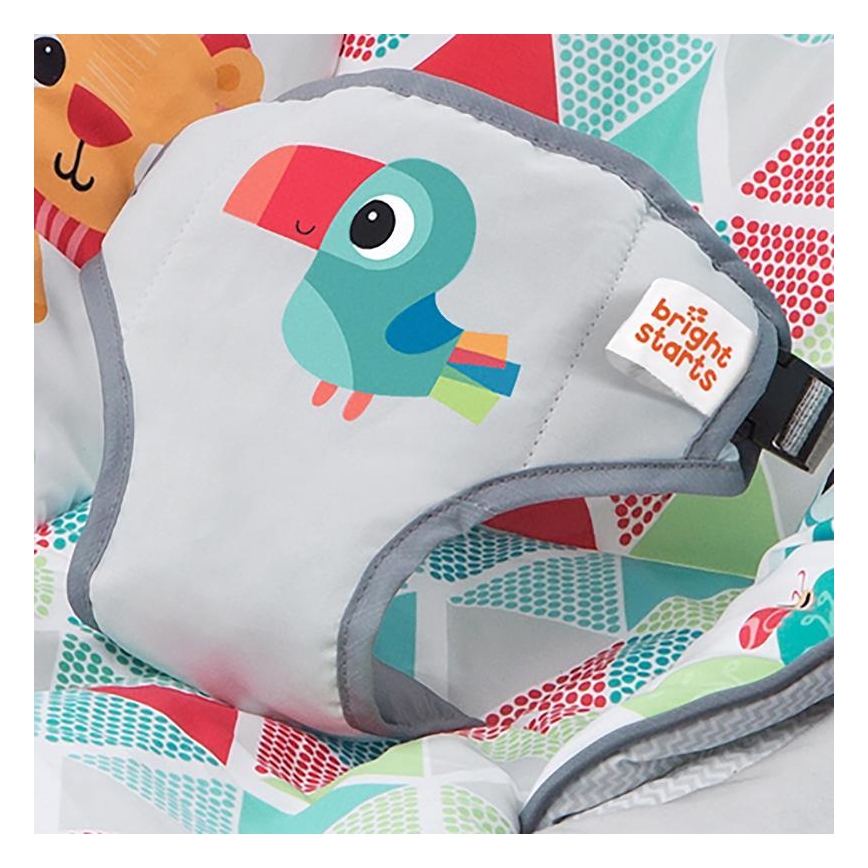 Bright Starts - Dječja vibrirajuća ležaljka s melodijama TOUCAN TANGO