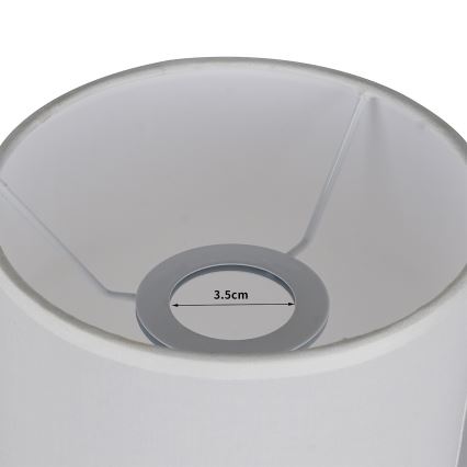 Brilagi - Abažur za stolnu lampu TABLON E27 Ø 14 cm bijeli