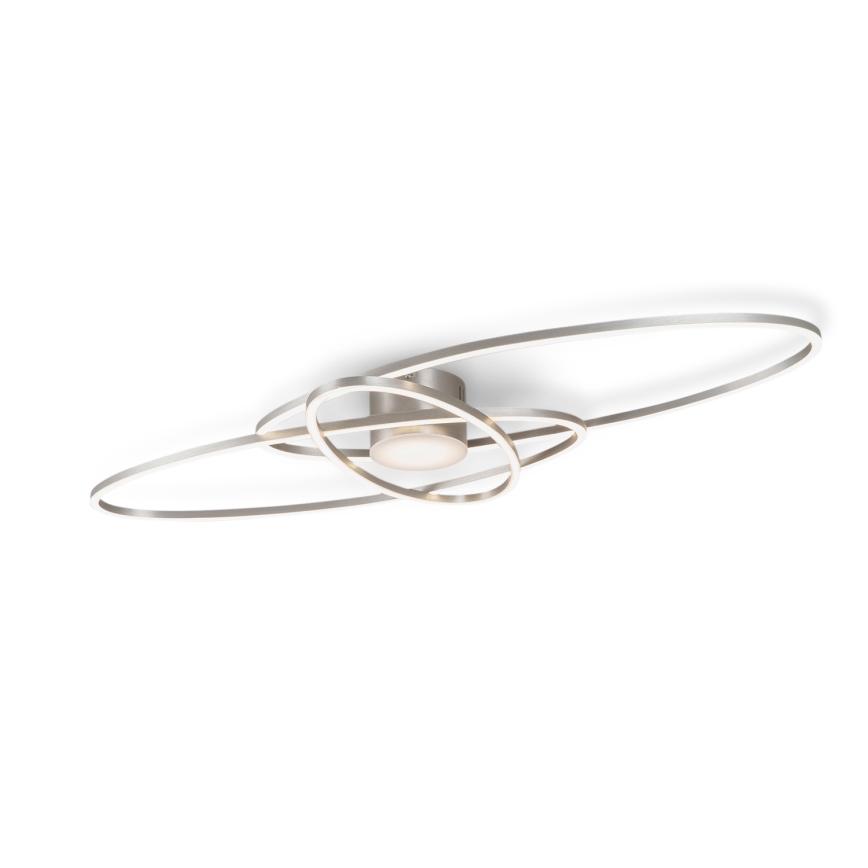 BRILAGI - LED stropno svjetlo s prigušivanjem APOLLO LED/58W/230V 3000-6500K 43,2x101,2 cm matni krom + s daljinskim upravljačem