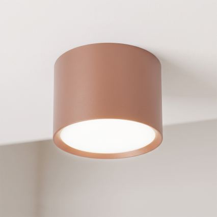 BRILAGI - Bodna svjetiljka SMOOTH 1xGX53/15W/230V 60x82 mm smeđa
