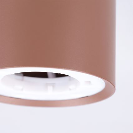 BRILAGI - Bodna svjetiljka SMOOTH 1xGX53/15W/230V 60x82 mm smeđa