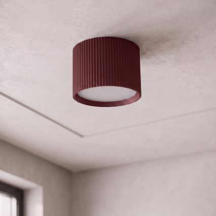 BRILAGI - Bodna svjetiljka STRIPY 1xGX53/15W/230V 60x82 mm bordo