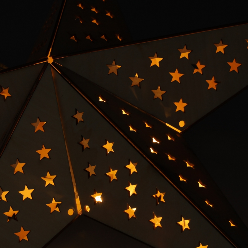 Brilagi - Božićna LED dekoracija LED/3xAA 62x40 cm zvijezda