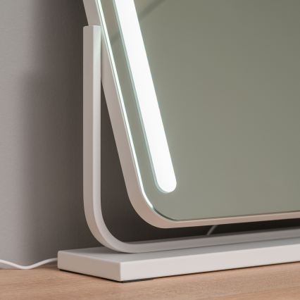 BRILAGI - LED prigušivo ogledalo za šminkanje CALIFORNIA LED/22W/230V 3000/4000/6500K 58x43 cm bijela