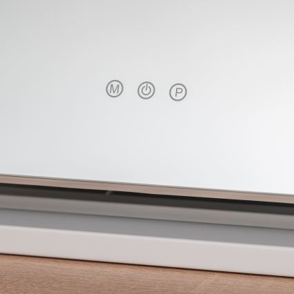 BRILAGI - LED prigušivo ogledalo za šminkanje CALIFORNIA LED/22W/230V 3000/4000/6500K 58x43 cm bijela