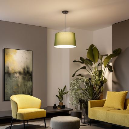 Brilagi - CERIA LED luster na užetu 1xE27/40W/230V Ø 45 cm zelena