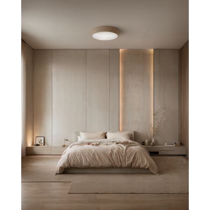 Brilagi - Stropna svjetiljka sa senzorom CLARE 3xE27/24W/230V promjer 40 cm bež