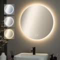BRILAGI - DEMI PRO LED grijano ogledalo za kupaonicu LED/20W/230V Ø 60 cm IP44 CRI 90 prigušivo + CCT