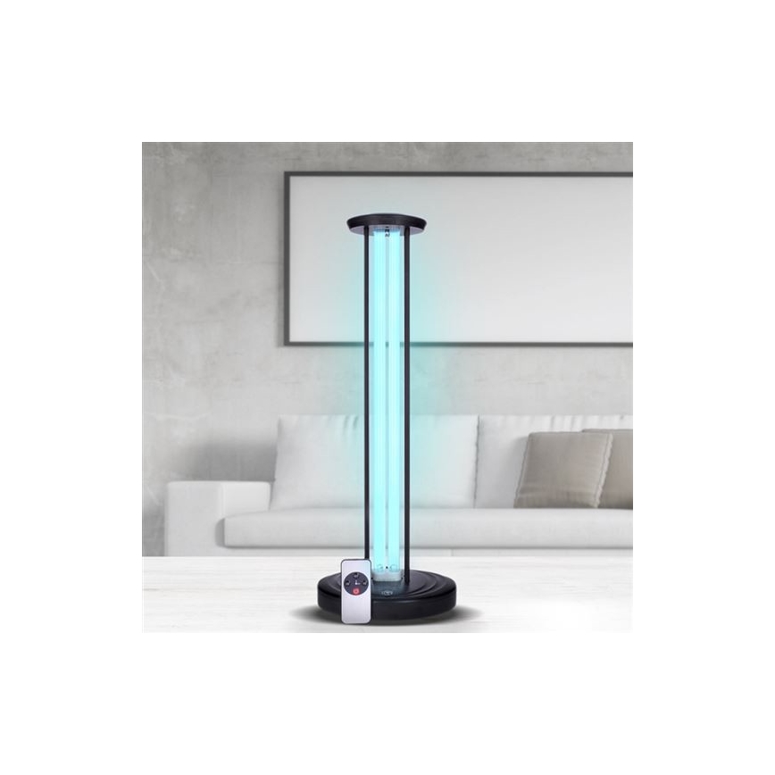 Brilagi - Dezinfekcijska germicidna lampa bez ozona UVC/100W/230V + daljinski upravljač