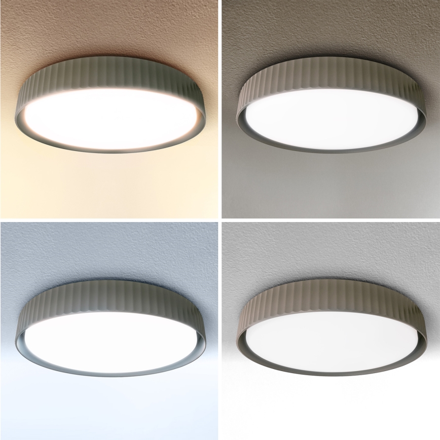 Brilagi - LED prigušivo stropno svjetlo LUCIA LED/48W/230V 3000-6500K prom. 41 cm taupe + daljinski upravljač