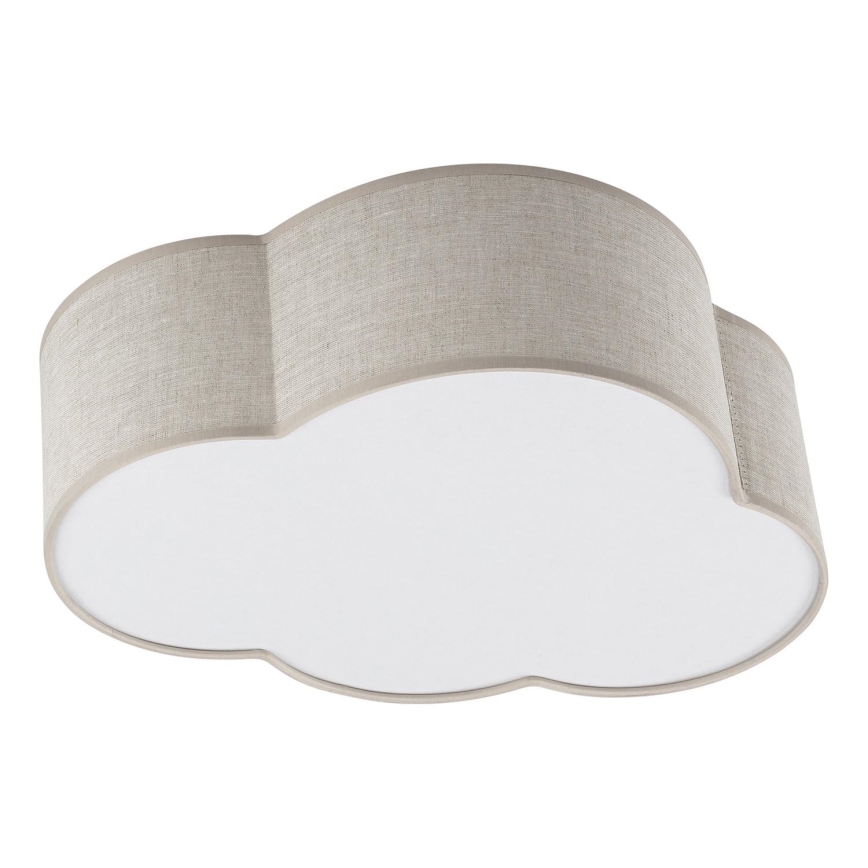 Brilagi - Dječja stropna svjetiljka NIMBUS LINEN 2xE27/15W/230V bež