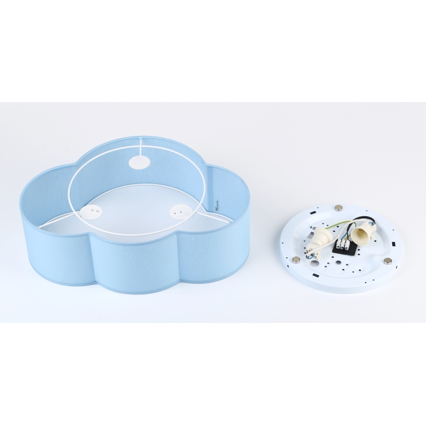 Brilagi - Dječja stropna svjetiljka NIMBUS MINI 2xE27/15W/230V plava