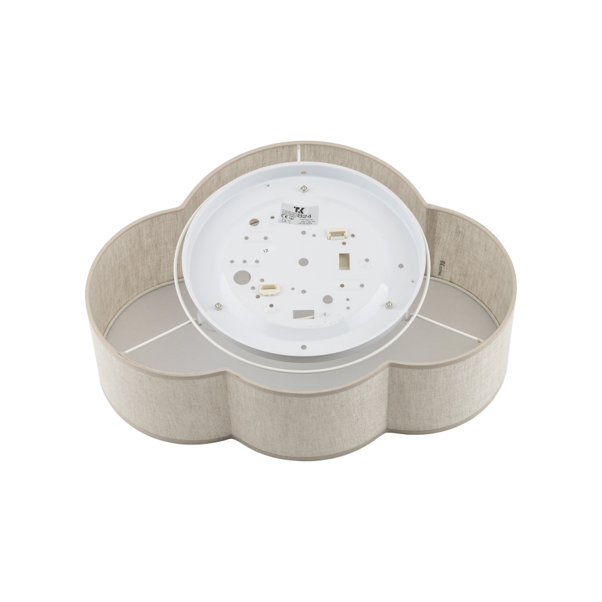 Brilagi - Dječje stropno svjetlo NIMBUS MINI LINEN 2xE27/15W/230V 31x43 cm bež