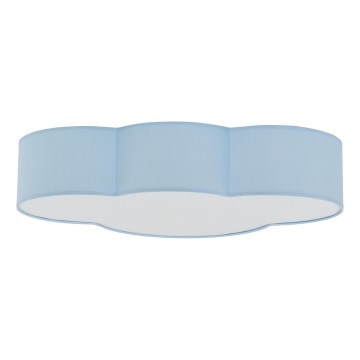 Brilagi - Dječje stropno svjetlo NIMBUS 4xE27/15W/230V plavo