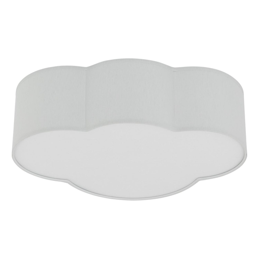 Brilagi - Dječje stropno svjetlo NIMBUS MINI 2xE27/15W/230V 31x43 cm sivo