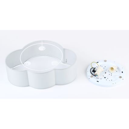 Brilagi - Dječje stropno svjetlo NIMBUS MINI 2xE27/15W/230V sivo