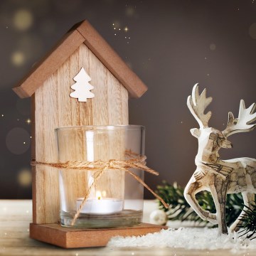 Brilagi - Držač za čajnu svijeću od drva