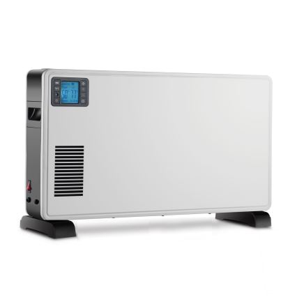 Brilagi - Električna konvektorska grijalica 1000/1300/2300W LCD/timer/TURBO/termostat bijela + DU