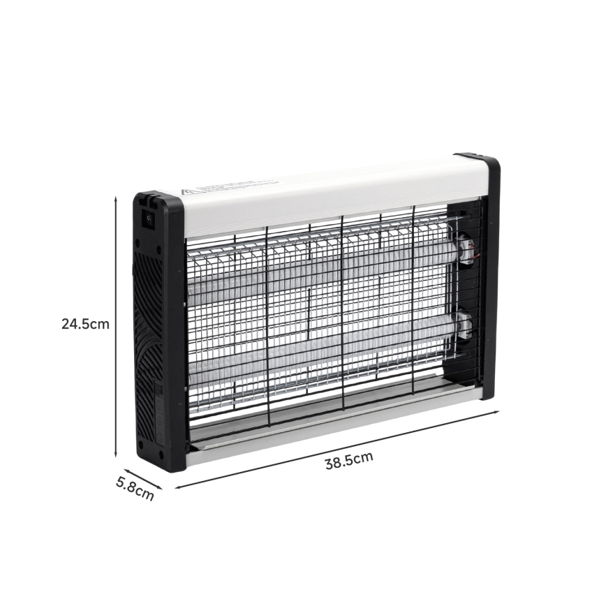 Brilagi - Električni lapač insekata 2xUV/10W/230V 60 m2