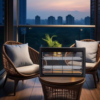 Brilagi - Električni lapač kukaca 2xUV/10W/230V 60 m2