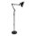 Brilagi - Fleksibilna podna lampa TASKER 1xE27/60W/230V 157 cm crna