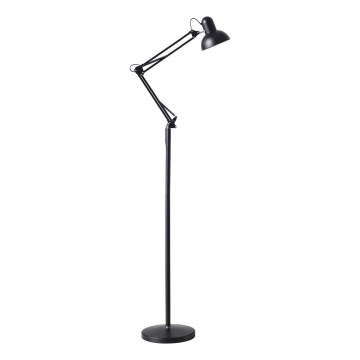 Brilagi - Fleksibilna podna lampa TASKER 1xE27/60W/230V 184 cm crna