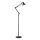 Brilagi - Fleksibilna podna lampa TASKER 1xE27/60W/230V 184 cm crna
