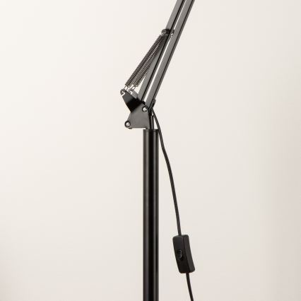 BRILAGI - Fleksibilna podna lampa TASKER 1xE27/60W/230V 184 cm crna