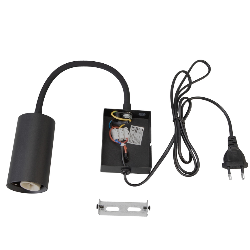 Brilagi - Fleksibilna zidna lampa SELE 1xGU10/30W/230V crna