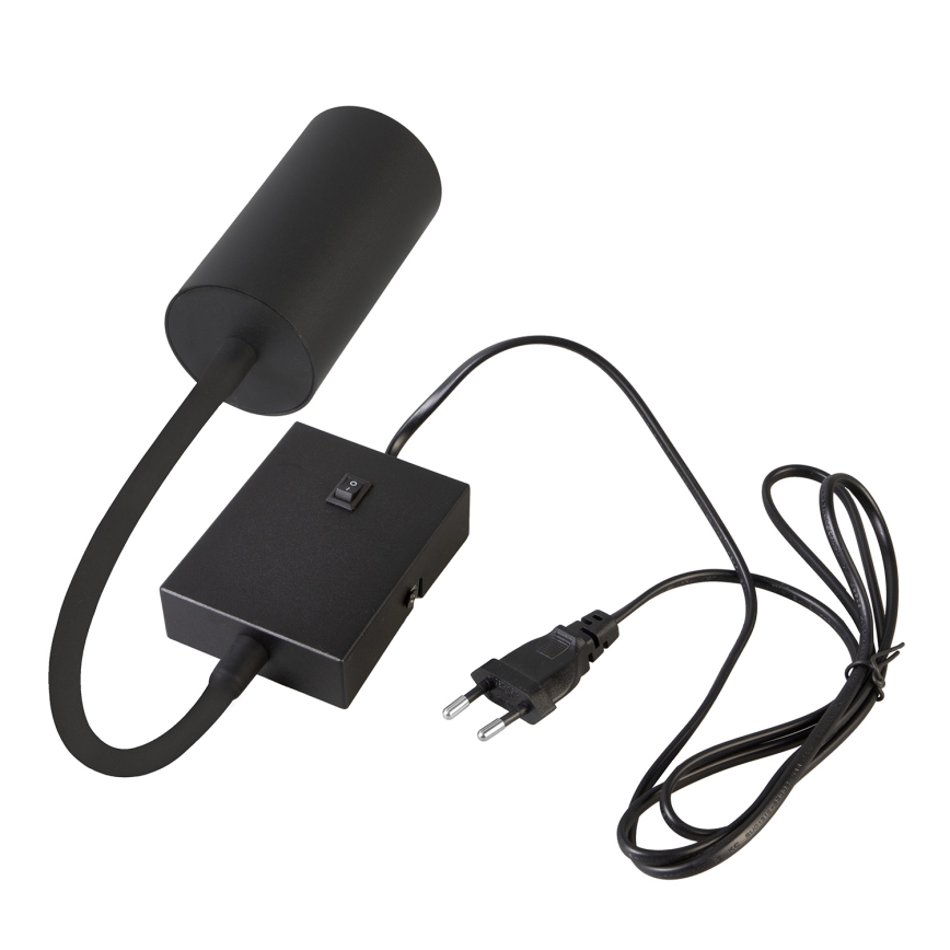 Brilagi - Fleksibilna zidna lampa s prekidačem SELE 1xGU10/30W/230V crna