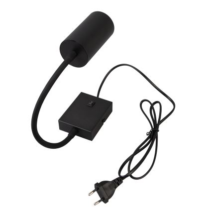 Brilagi - Fleksibilna zidna svjetiljka s prekidačem SELE 1xGU10/30W/230V crna/zlatna