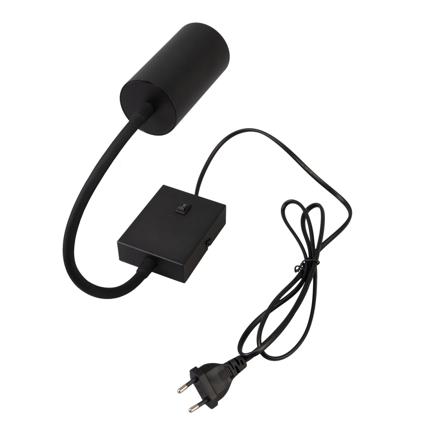 Brilagi - Fleksibilna zidna svjetiljka s prekidačem SELE 1xGU10/30W/230V crna/zlatna