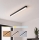 Brilagi - FULLDAY LED stropna površinska svjetiljka LED/20/30/40W/230V 2700/4000/6000K 120 cm crna