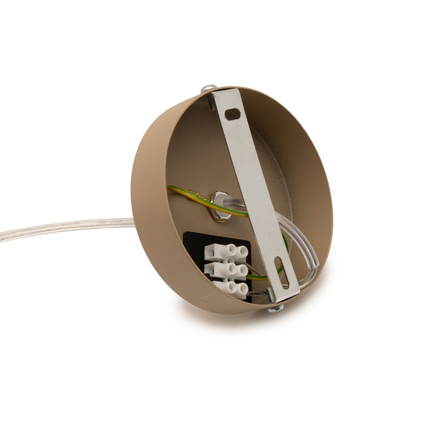 Brilagi - Kabel za napajanje PARTY 1xE27/60W/230V, Ø 10 cm, bež