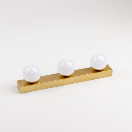 BRILAGI - SET 2x LED Zidna kupaonska svjetiljka HOLLYWOOD 3xLED/3W/230V 39 cm IP44 zlatna