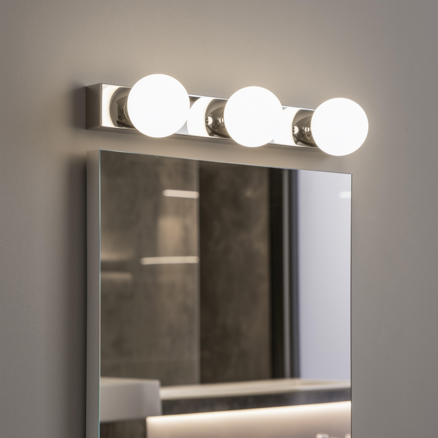 BRILAGI - SET 2x LED zidno svjetlo za kupaonicu HOLLYWOOD 3xLED/3W/230V 39 cm IP44 sjajni krom