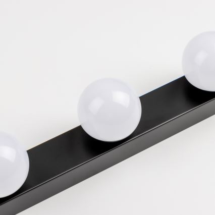 BRILAGI - SET 2x LED kupaonskih zidnih svjetiljki HOLLYWOOD 3xLED/3W/230V 39 cm IP44 crna