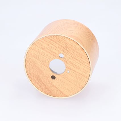 BRILAGI - Kupaonska točkasta svjetiljka SMOOTH 1xGX53/15W/230V 60x82 mm u dekoru hrasta IP54