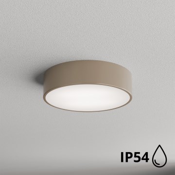 Brilagi - Kupaonska stropna svjetiljka s senzorom CLARE 2xE27/24W/230V promjer 30 cm IP54 bež