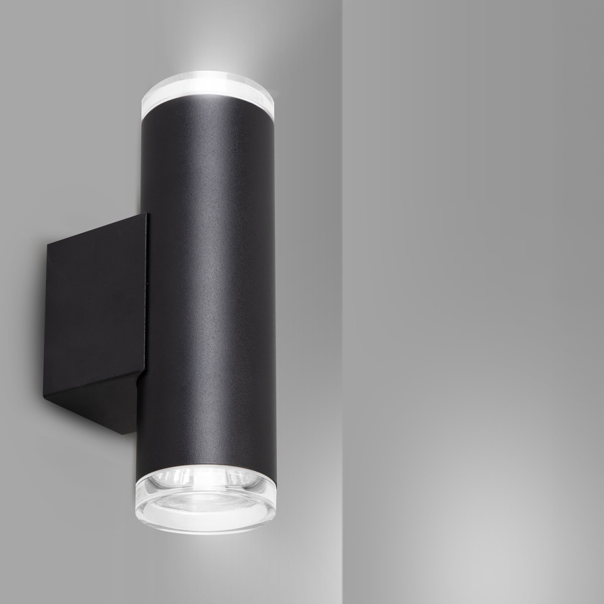 Brilagi - Kupaonsko zidno spot svjetlo SELE AQUA 2xGU10/30W/230V IP44 crno