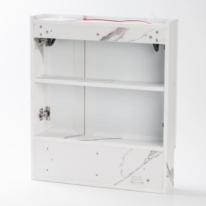 BRILAGI - Kupaonski ormarić s ogledalom i integriranim LED osvjetljenjem TRABIA DOUBLE 60x70 cm
