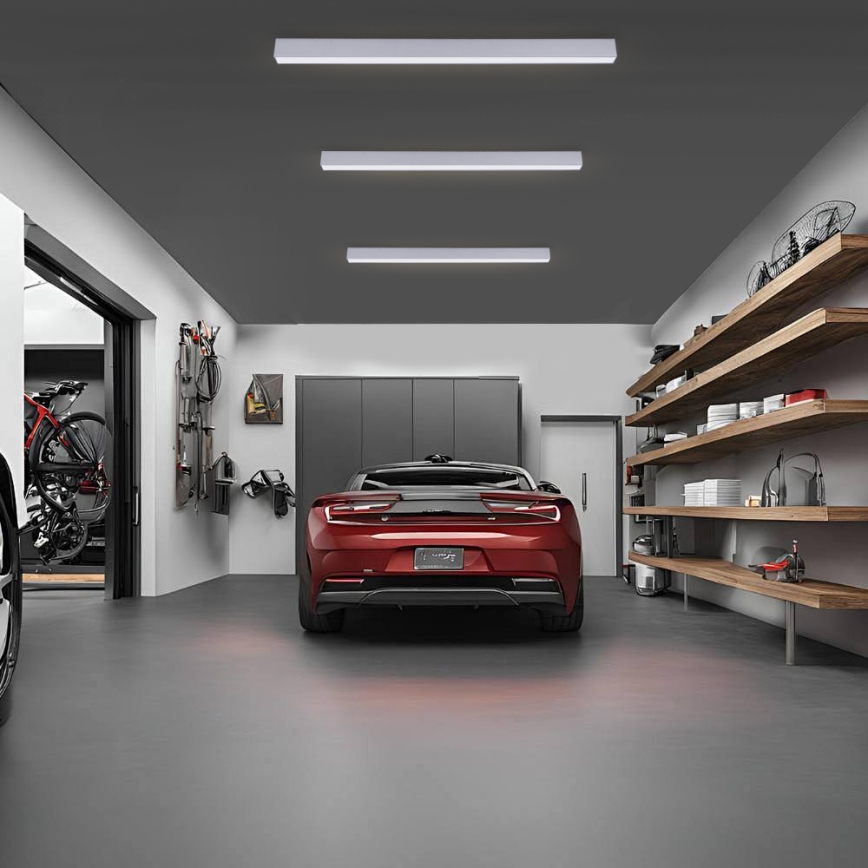 Brilagi - LED stropno svjetlo za kupaonicu SLEEKLINE LED/40W/230V 3000/4500/6000K, srebrno, IP44