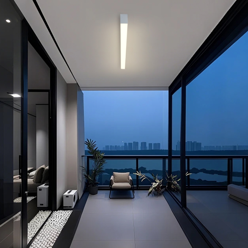 Brilagi - LED stropno svjetlo za kupaonicu SLEEKLINE LED/40W/230V 3000/4500/6000K, srebrno, IP44