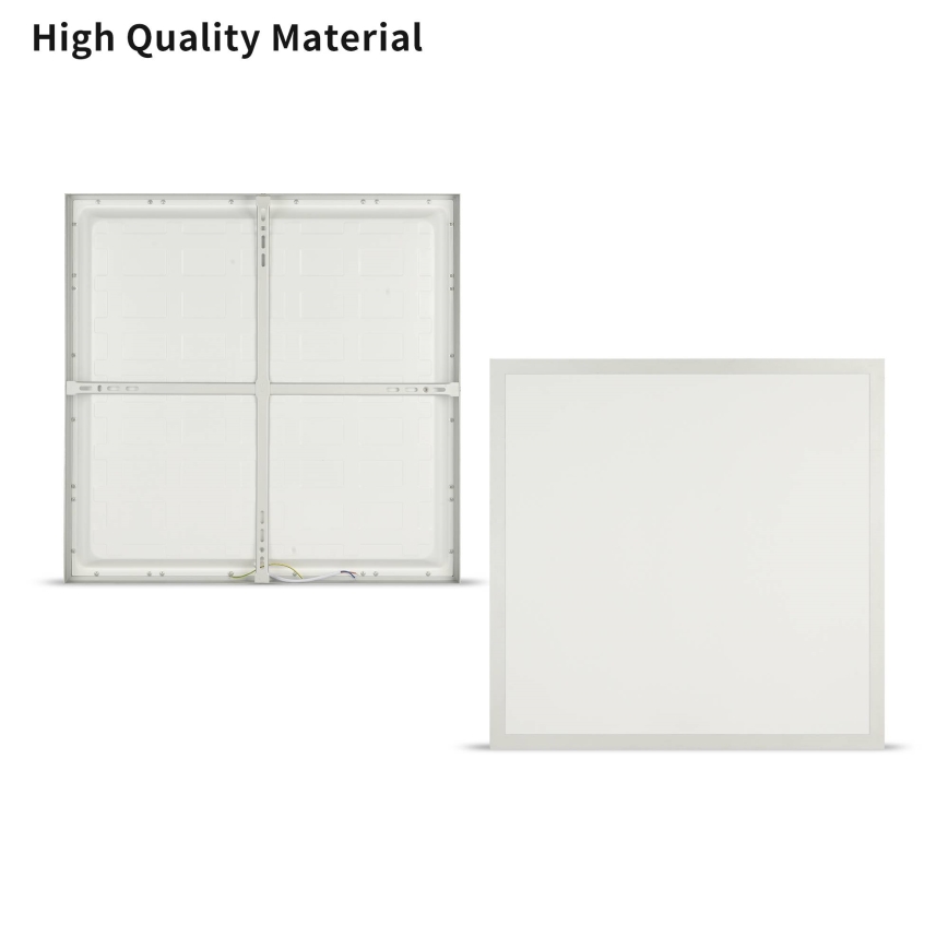 Brilagi - LED stropna svjetiljka za kupaonicu FRAME LED/50W/230V 3000/4000/6000K 60x60 cm IP44 srebrna