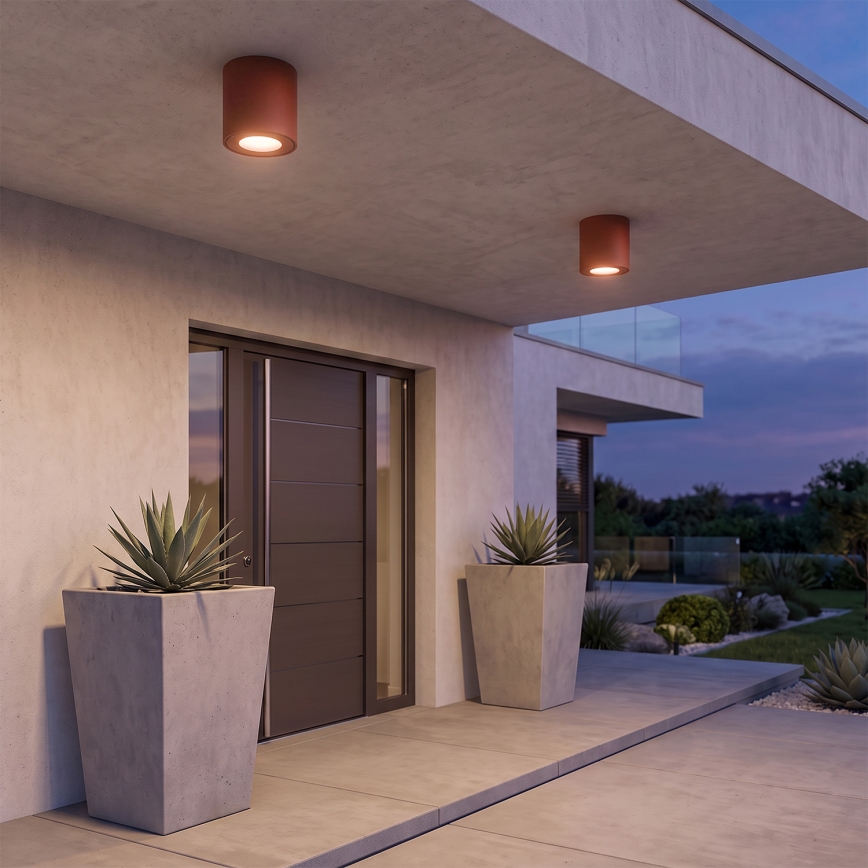 BRILAGI - Kupaonsko reflektorsko svjetlo MIA 1xGU10/30W/230V 84x80 mm smeđa IP54