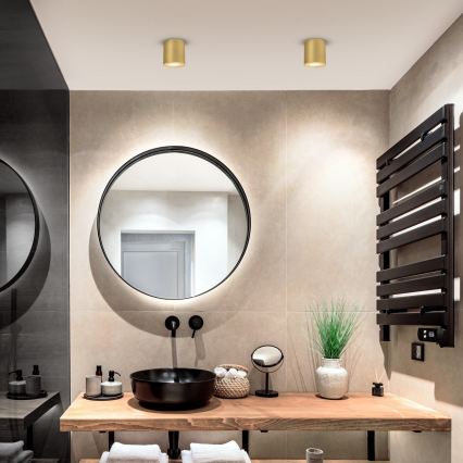 Brilagi - Kupaonsko spot svjetlo MIA 1xGU10/30W/230V 84x80 mm zlatno IP54