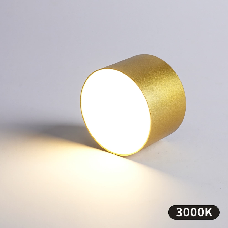 BRILAGI - Stropno svjetlo za kupaonicu FORIS LED/9W/230V Ø 9 cm zlatno IP44 CRI 90