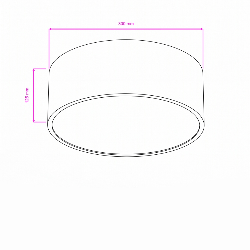 Brilagi - Kupaonsko stropno svjetlo POOL 2xE27/15W/230V Ø 30 cm IP54 bež