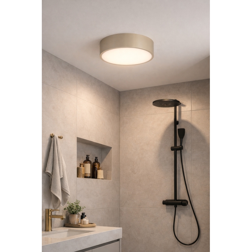Brilagi - Kupaonsko stropno svjetlo POOL 3xE27/15W/230V Ø 40 cm IP54 bež