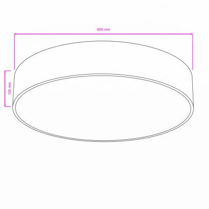 Brilagi - Kupaonsko stropno svjetlo POOL 5xE27/15W/230V Ø 60 cm IP54 bež